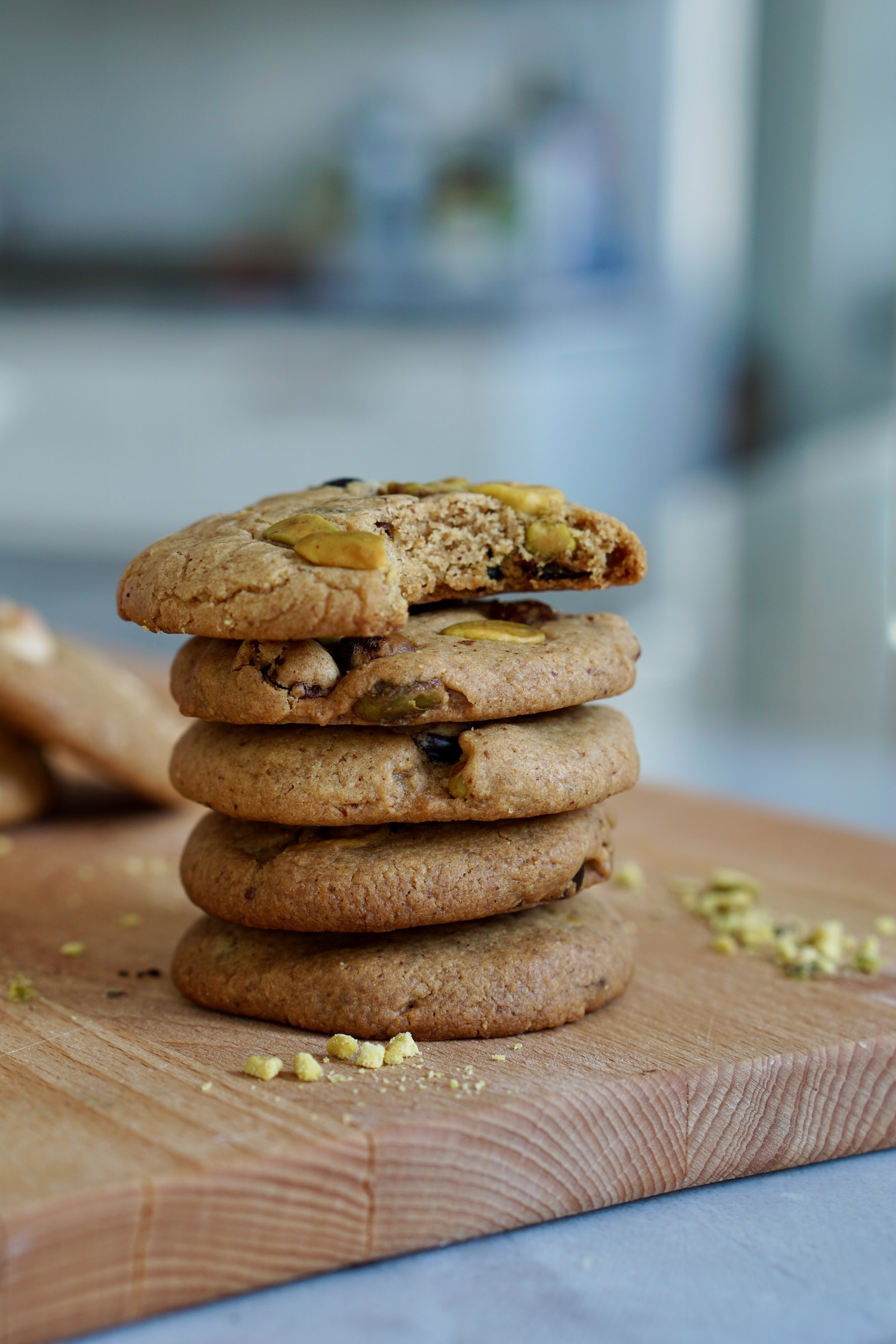 Vegan Cranberry Pistachio Cookies - Mini Batch Baker