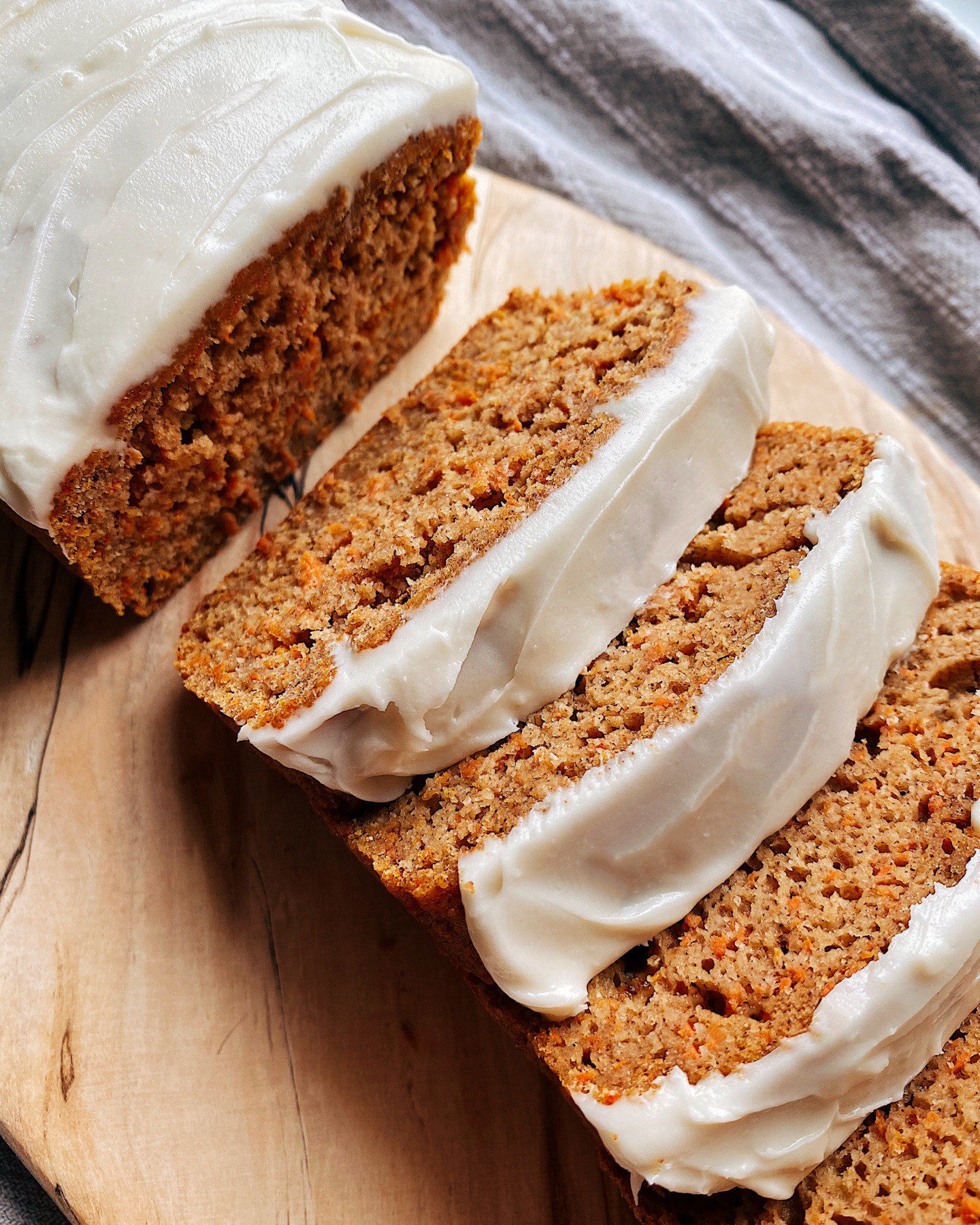 Small-batch Carrot Cake Loaf - Mini Batch Baker