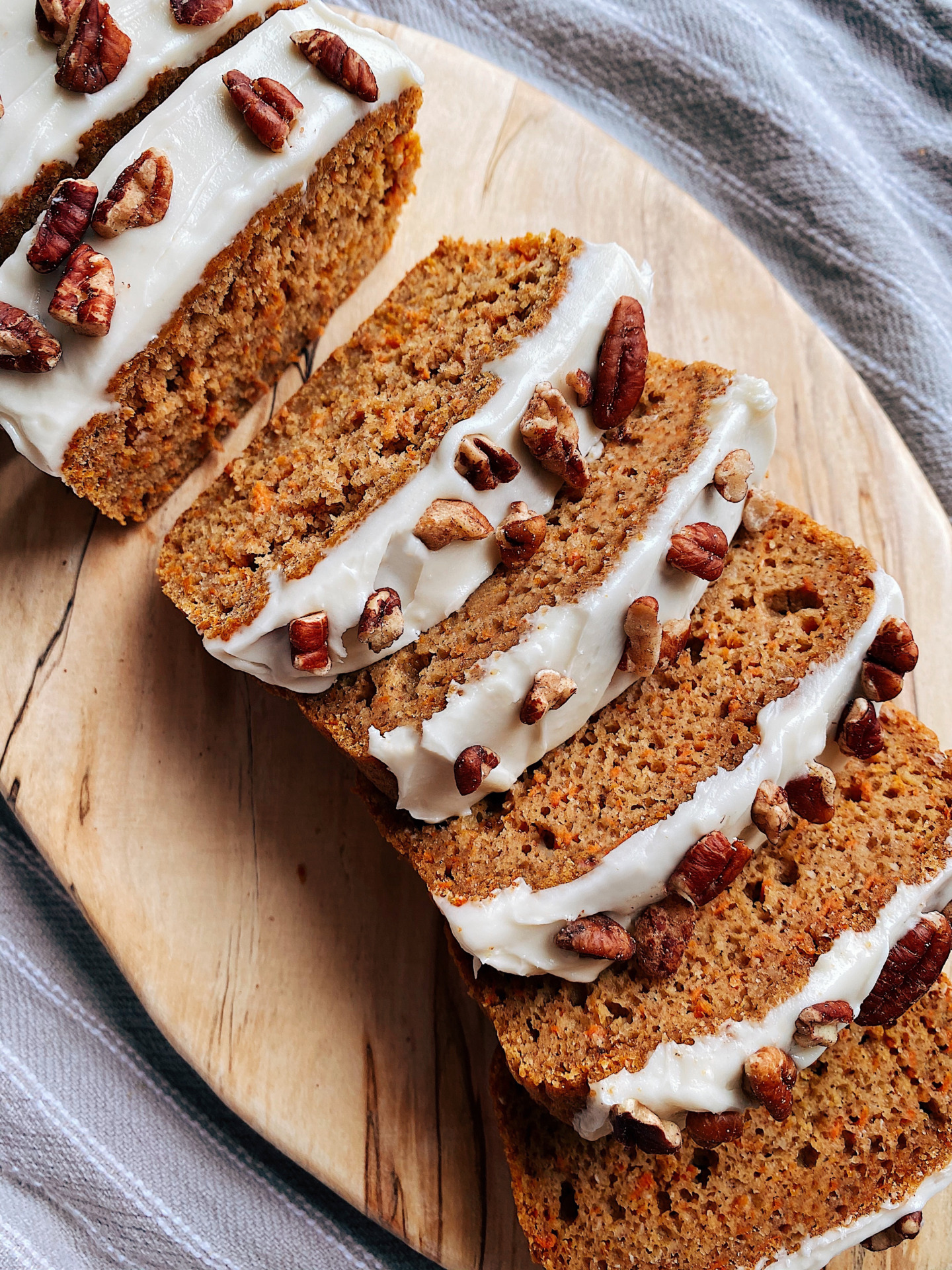 Mini Carrot Cake Loaves