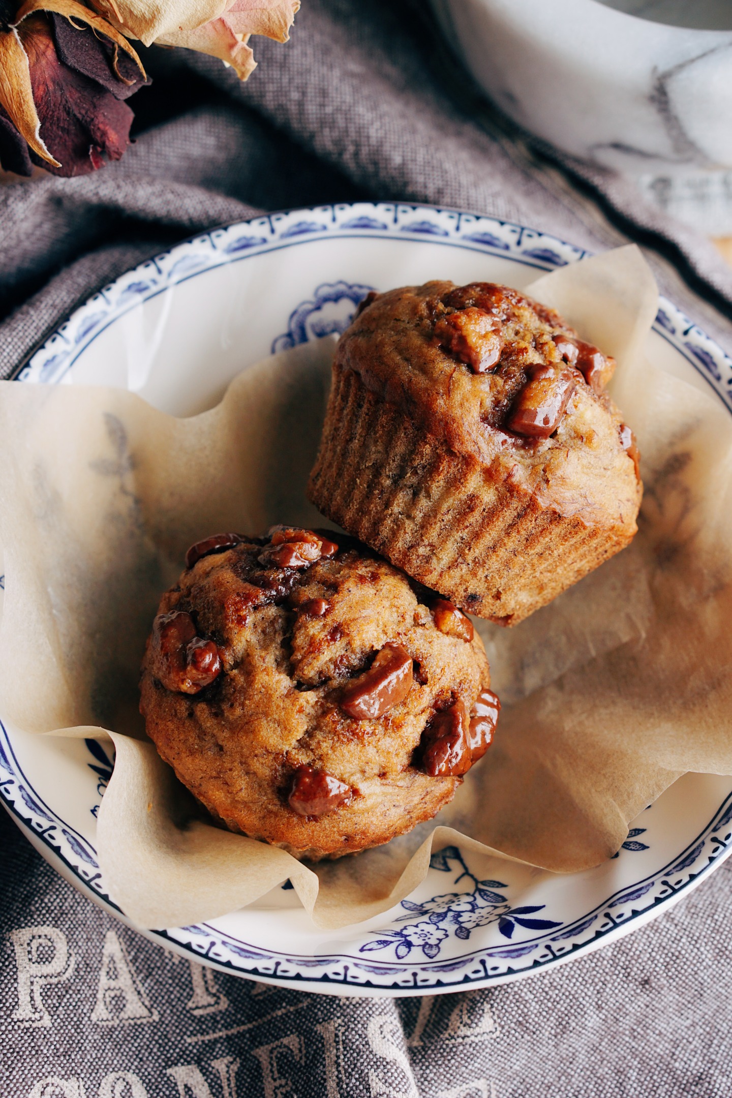 Mini Banana Muffins