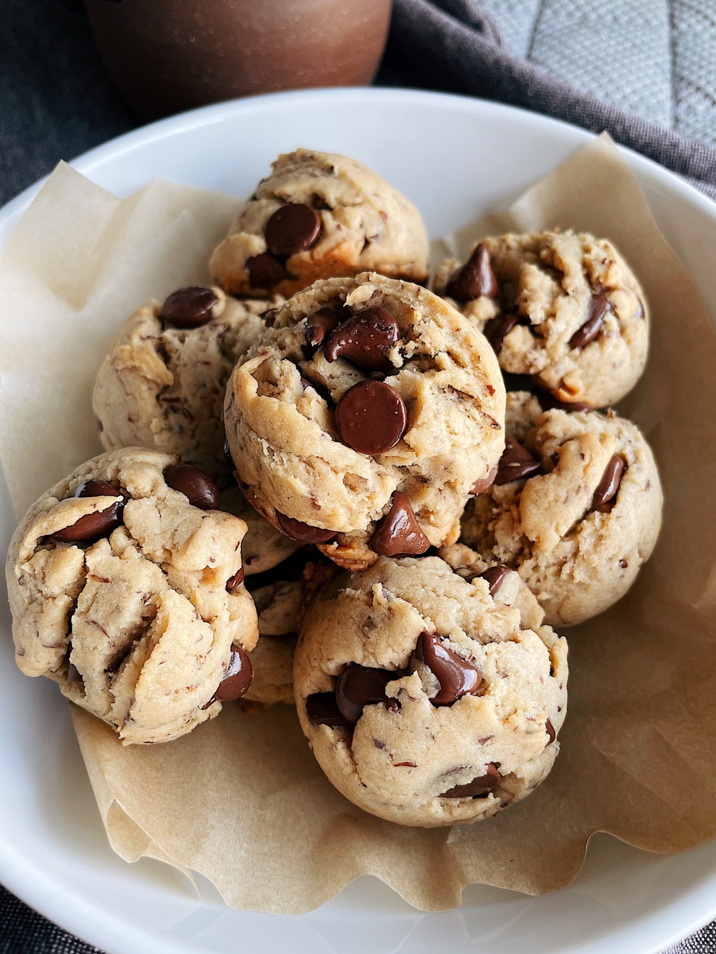 Small-batch Chocolate Chip Tahini Cookies - Mini Batch Baker