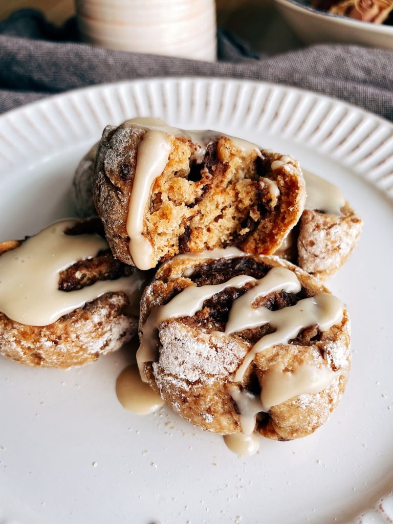 Two ingredient dough cinnamon rolls